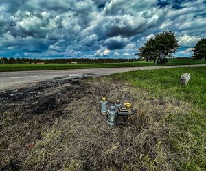 Narzeczeni zginęli w strasznym wypadku w województwie warmińsko-mazurskim