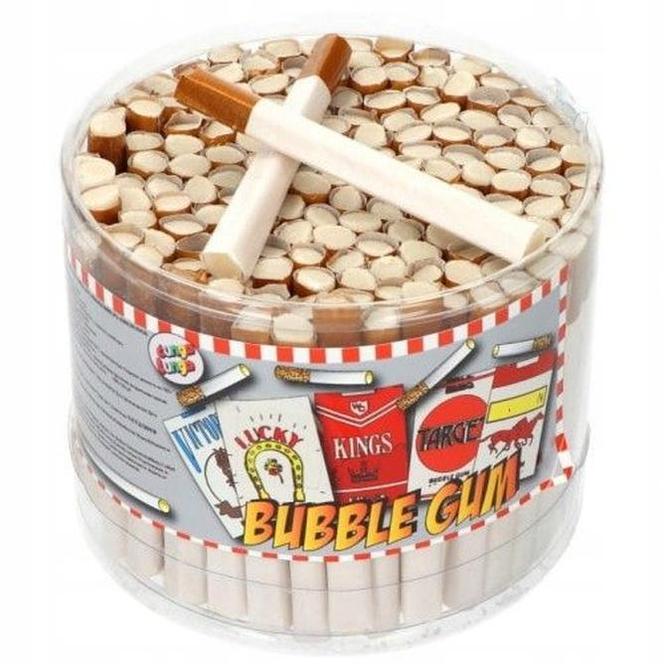 "Palenie" papierosowych gum!
