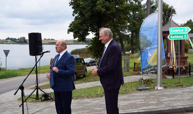 Gmina Iława: Oddanie do użytku drogi Dół-Ławice