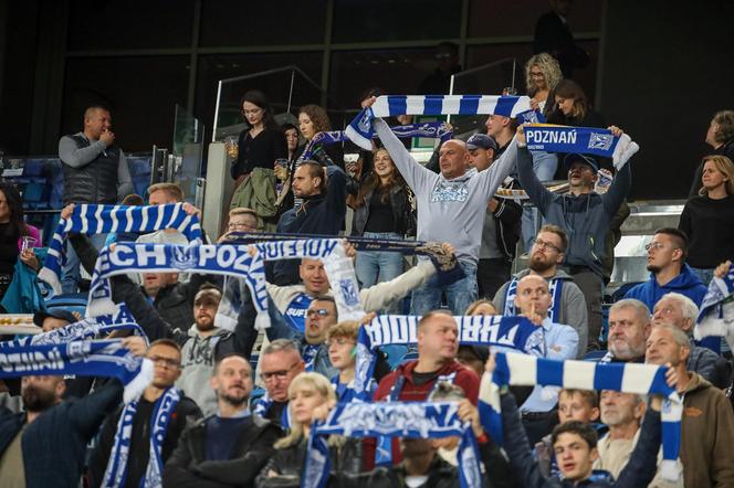 Kibice na meczu Lech Poznań - Stal Mielec