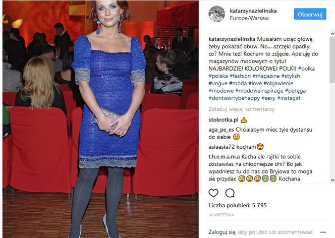 Katarzyna Zielińska kiedyś i dziś