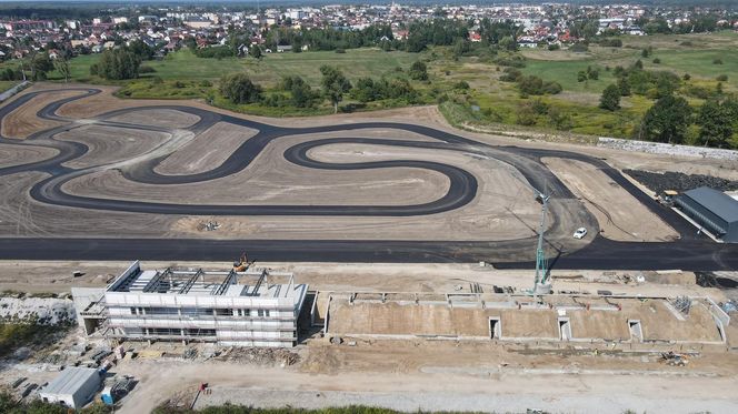 Trwa przebudowa Autodromu w Biłgoraju