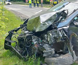 Starachowice. Wypadek ulica Ostrowiecka 