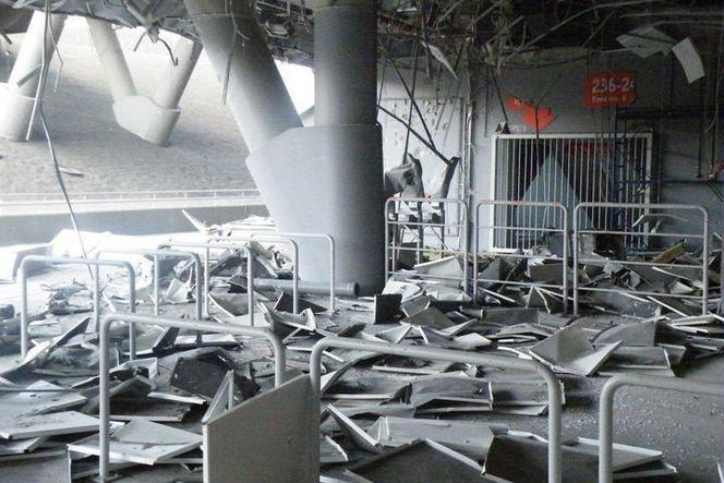 Zniszczona Donbas Arena