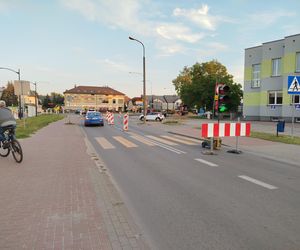 Siedlce: większe utrudnienia na ulicy Partyzantów na rondzie Solidarności