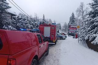 Poważny wypadek na Podhalu. Samochody mocno uszkodzone, jedna osoba poszkodowana!