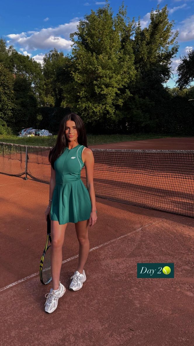 Roxie Węgiel pokochała tenisa