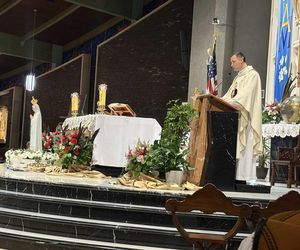 Relikwie bł. Stefana Kardynała Wyszyńskiego w kościele św. Francisa Borgii