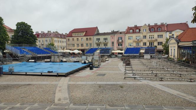 Mityng Gwiazd 2025. Arena na Rynku Kościuszki prawie gotowa