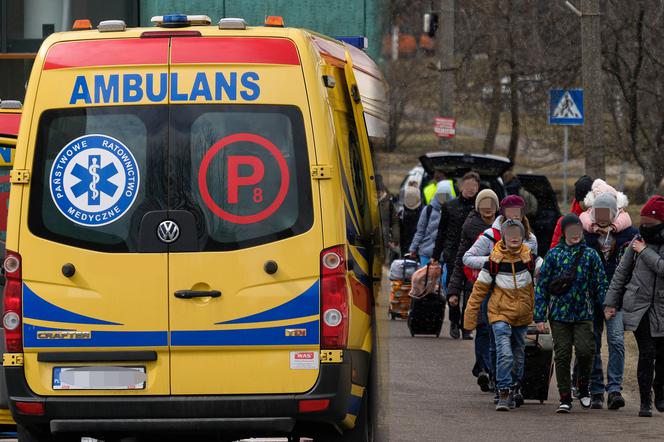Szpital tymczasowy w Pyrzowicach da schronienie ukraińskim uchodźcom. Ratownicy będą tu dyżurować 24 h