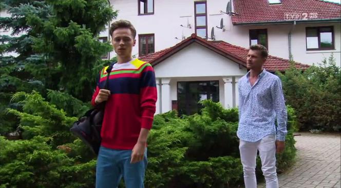 Barwy szczęścia, odcinek 9153. Józek (Patryk Pniewski), Darek (Andrzej Niemyt)