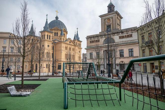 Plac Wolności w Łodzi po remoncie