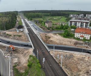 Rail Baltica coraz bliżej. Mieszkańcy Ełku korzystają już z nowego wiaduktu