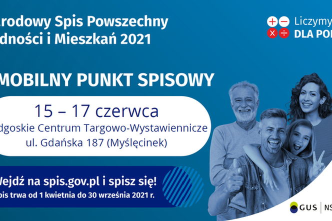 Bydgoszcz organizuje mobilne punkty spisowe