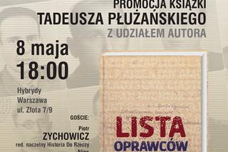 Oficjalna premiera książki Tadeusza Płużańskiego „Lista Oprawców”