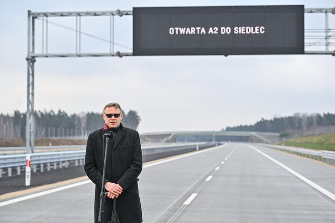 Otwarcie odcinka autostrady A2 Groszki - Siedlce Zachód (18.12.2024)