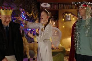 	M jak miłość odc. 1800. Dima (Michaił Pszeniczny), Nadia (Mira Fareniuk), Andrzej Budzyński (Krystian Wieczorek)