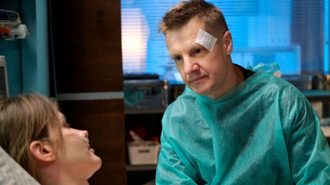 M jak miłość odc. 1876. Franka (Dominika Kachlik), Paweł (Rafał Mroczek)