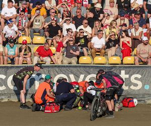 GP Polski w Gorzowie: Zderzenie Martina Vaculika i Kaia Huckenbecka