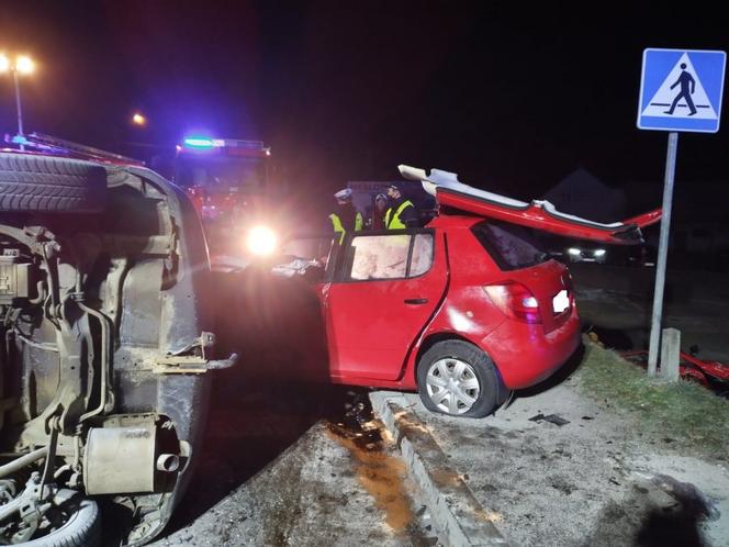 Tragiczny wypadek w Bliznem - nie żyją dwie osoby