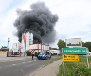 Pożar w Siemianowicach Śląskich