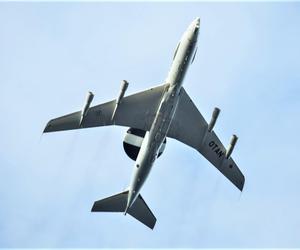 Samolot E-3A AWACS należący do NATO