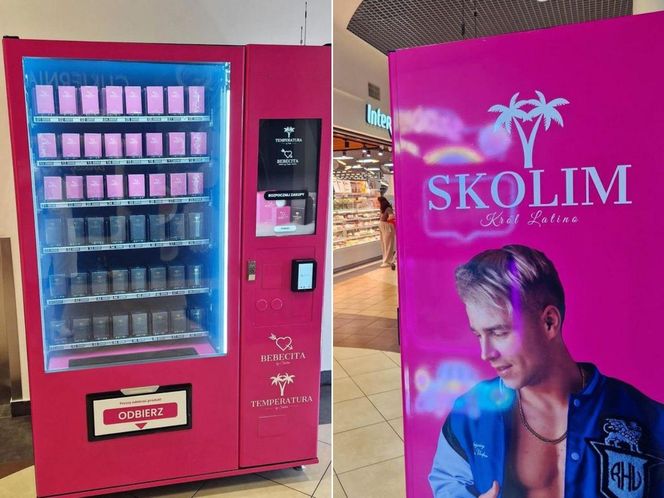 Skolim i automat z perfumami