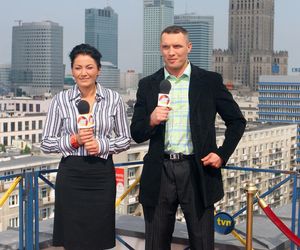 Agnieszka Rylik i Albert Sosnowski podczas nagrania DDTVN w 2007 roku 
