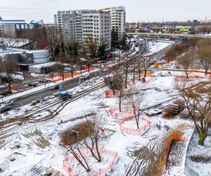 Budowa tramwaju do Dworca Zachodniego w styczniu 2025