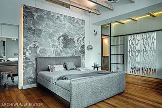 nowoczesna sypialnia świetny projekt wnętrza