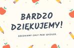 Kartka z życzeniami z okazji Dnia Nauczyciela - wzór 3