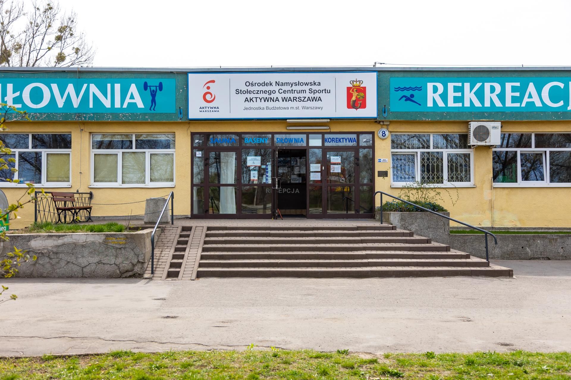 Basen. Ośrodek Namysłowska w Warszawie