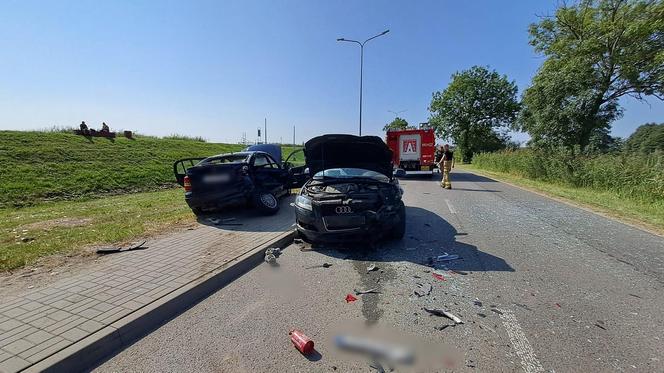 Poważny wypadek w Kraśniku. Jest wielu rannych, w tym dwoje dzieci