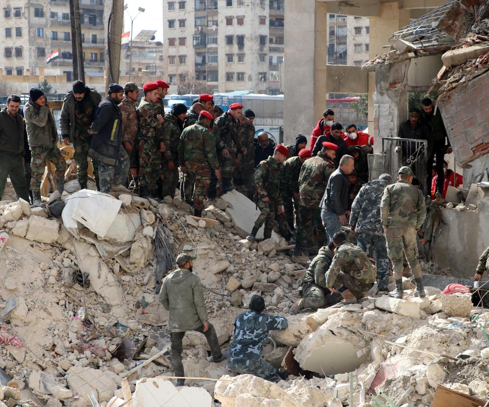 Zbombardowali miasto zaraz po trzęsieniu ziemi. Bezduszny atak na Marii w Syrii