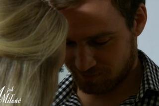 M jak miłość odc. 1188. Joasia (Barbara Kurdej-Szatan), Wojtek (Mateusz Janicki)