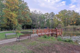 Pomost w Parku Piaskówka w Tarnowie