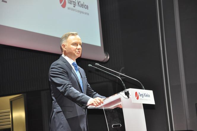 Prezydent Andrzej Duda otworzył 31. Międzynarodowy Salon Przemysłu Obronnego w Targach Kielce