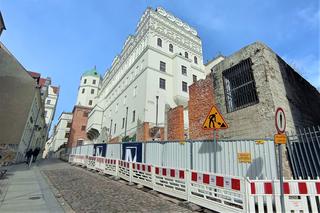 Przebudowa tarasów zamkowych