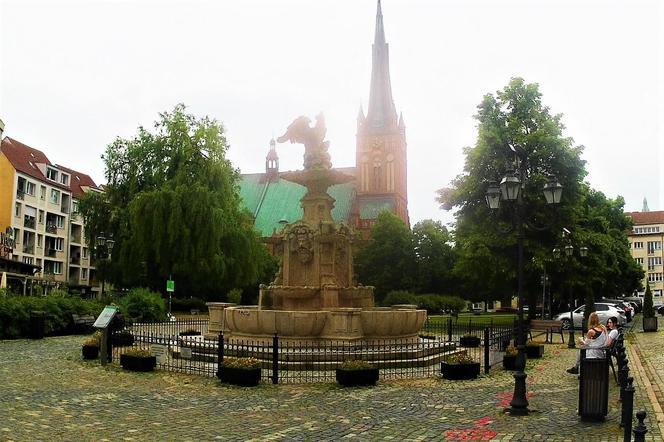 Susza w szczecińskich fontannach