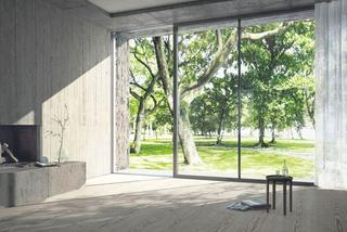 bardzo cienkie ramy okien aluminiowych