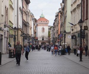 Konwój przejeżdżał też ul. Floriańską