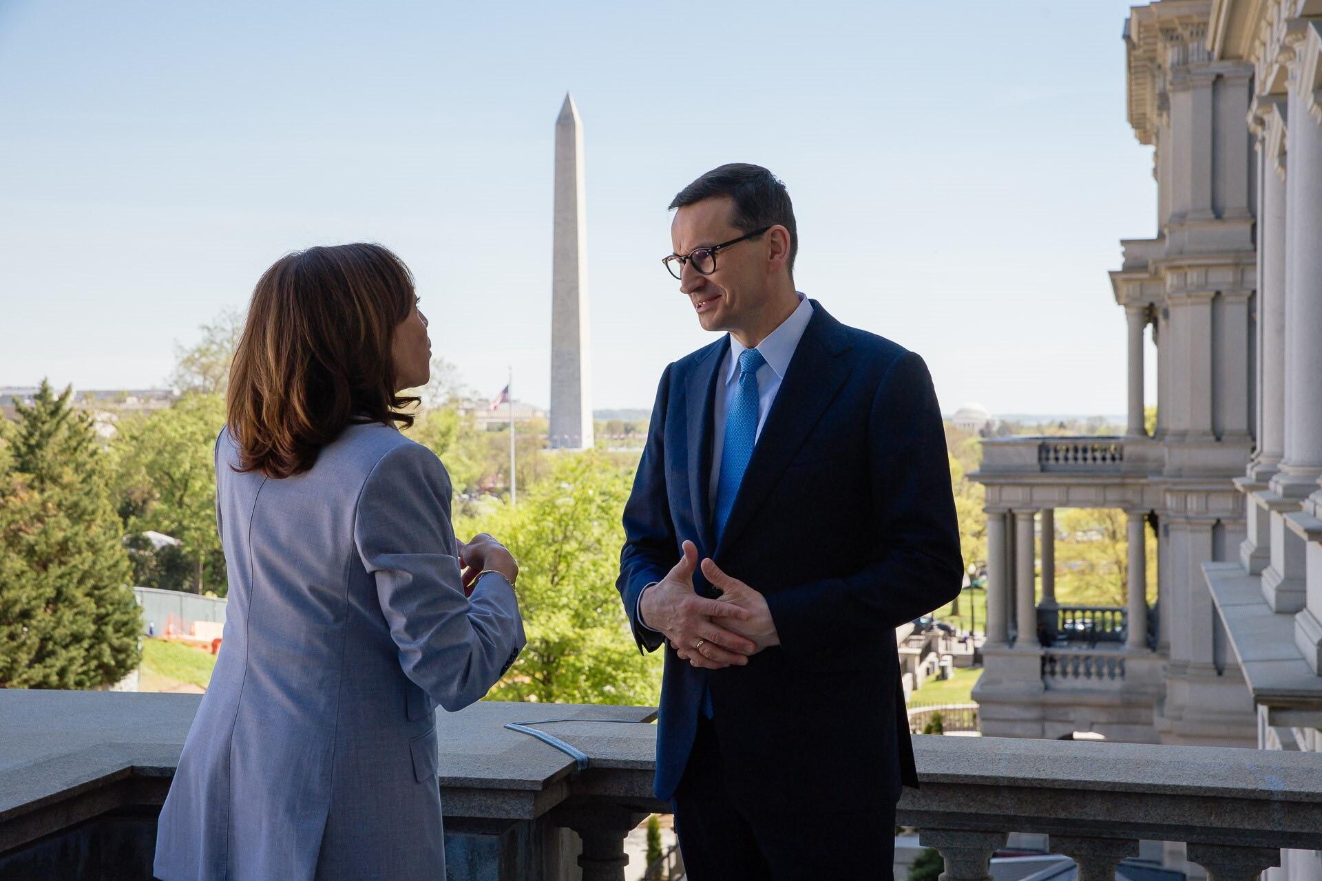 Morawiecki w USA