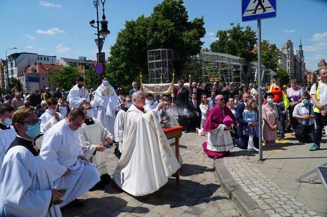Procesja Bożego Ciała w Poznaniu 03.06.2021 