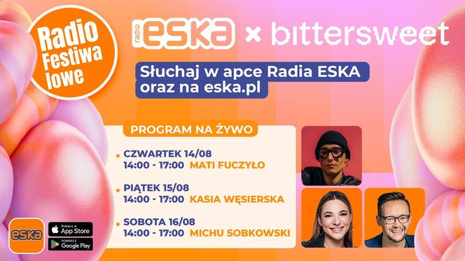 Radio ESKA na BitterSweet Festival 2025