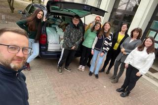 Poseł Szramka pomaga uchodźcom 