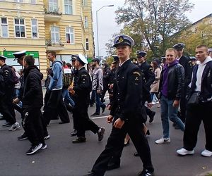 Spacerek na uniwerek w Szczecinie