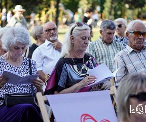 Chętnych do wspólnego śpiewania w Łukowie nie brakowało