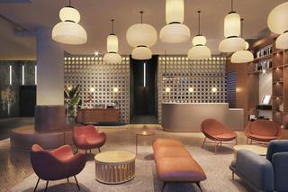 Qubus Hotel Katowice już otwarty. Ma piękne, nowoczesne wnętrza, a w nich drewno, szkło i wełna