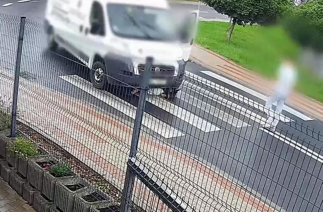 12-latek wpadł wprost pod dostawczaka