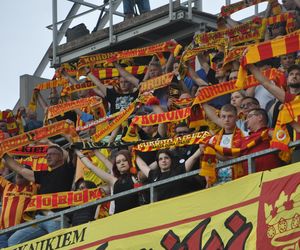 Kibice na meczu Korona Kielce - Radomiak Radom